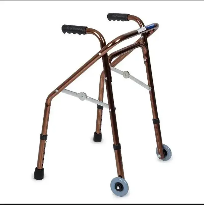 Walker With Wheels – Commode / Shower chair For Home & Patient Use
