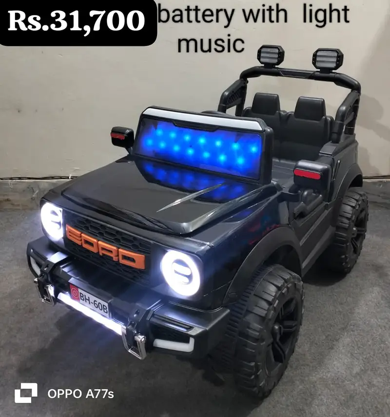 kids car| electric jeep| Rechargable | jeep | bike | Toy cars Big Siz