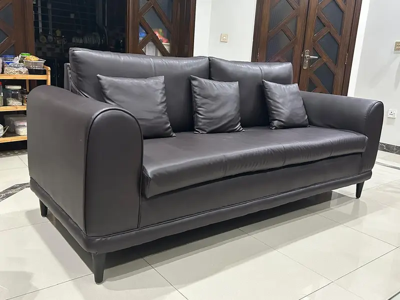 Sofa set,leather sofa, 6 Seater sofa,Sofa urgent sale,Leatherette sofa