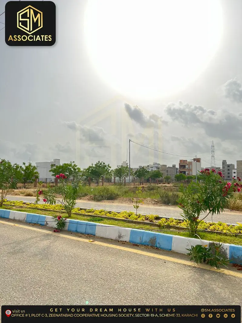 Westopen corner 225 YARDS 60 feet road PLOT FOR SALE IN PS CITY 2