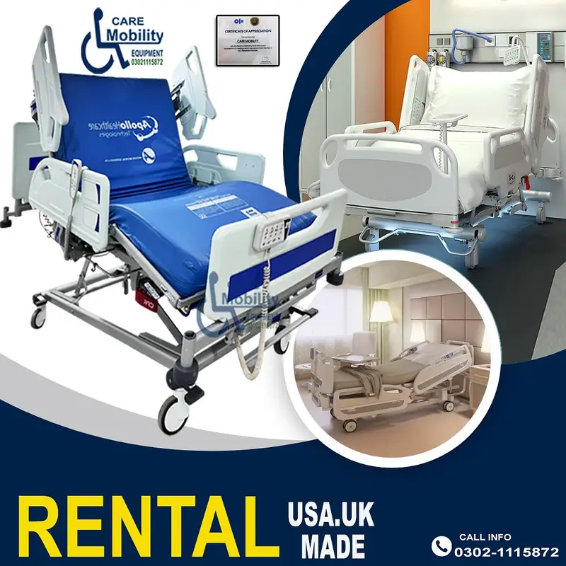 USA Electric Bed ON Rent Hospital Bed Patient Bed Medical Bed for RENT
