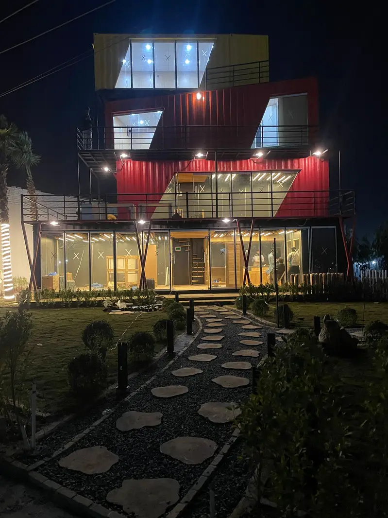 marketing container office container dry prefabricated toilets, cafe