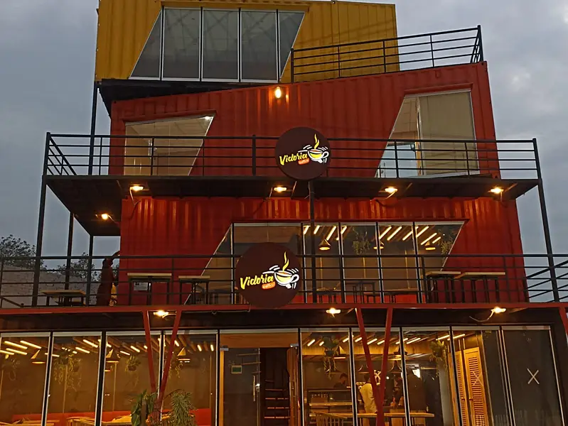 marketing container office container dry prefabricated toilets, cafe