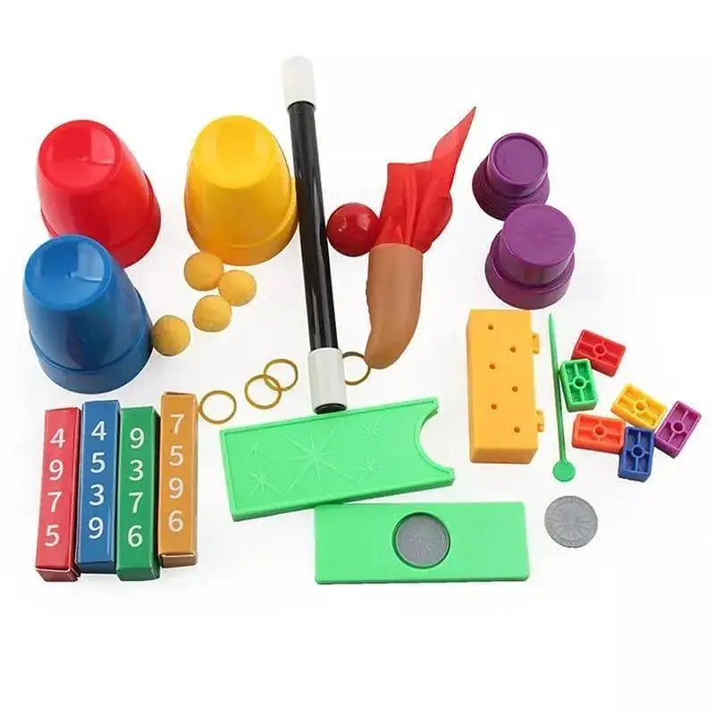 puzzle simple magic prop Beginners magic kit set for kids