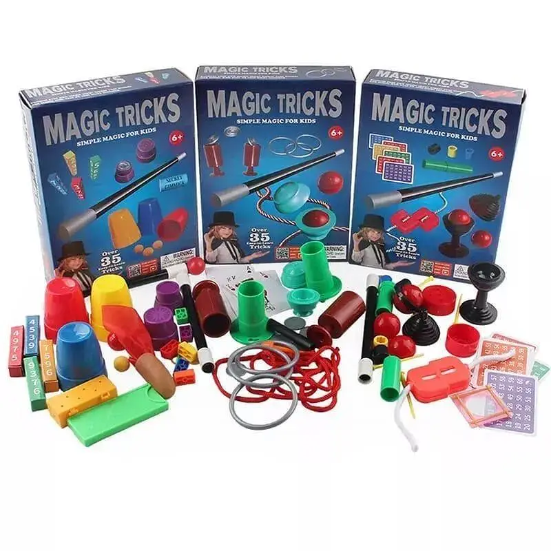 puzzle simple magic prop Beginners magic kit set for kids