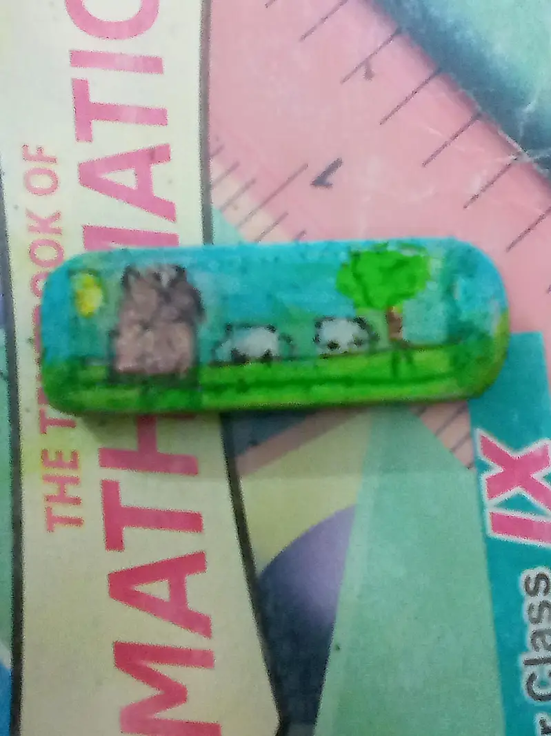 eraser for asthetic person