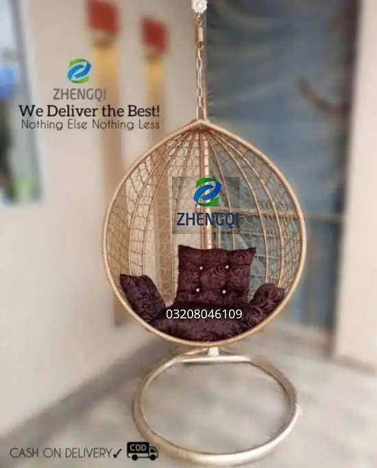 New Swing Chair Jhoola, Single & Double, Macrame Jhula, Hanging, COD