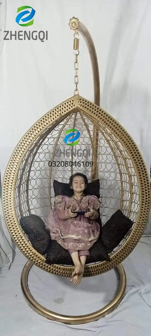 New Swing Chair Jhoola, Single & Double, Macrame Jhula, Hanging, COD