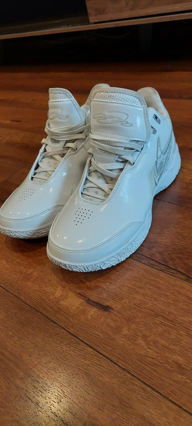 Nike LeBron NXXT GEN AMPD Triple White (size UK 12) Exchange Possible