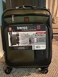 Luggage Bag SwissTech Traveling imported Suitecase TrollyBag Bagpack
