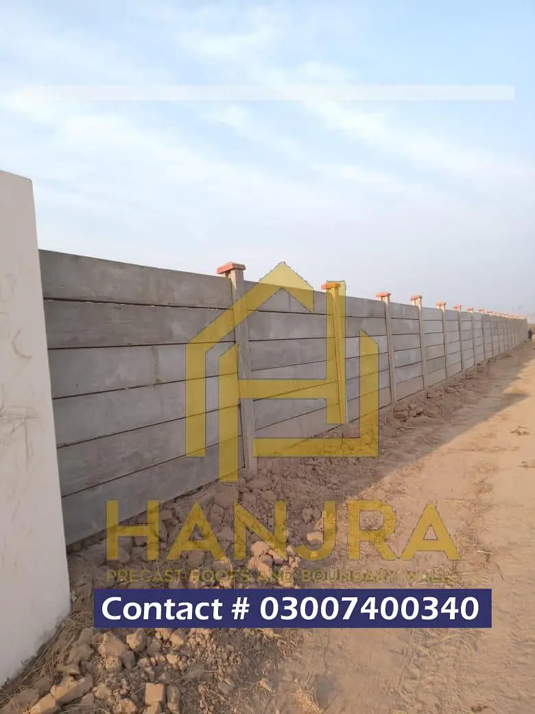 hanjra precast boundary walls and roof