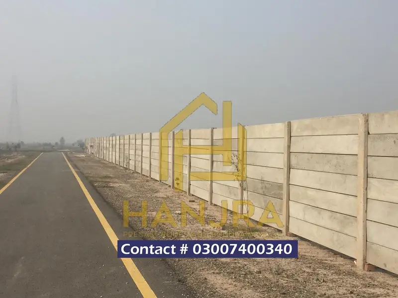 hanjra precast boundary walls and roof
