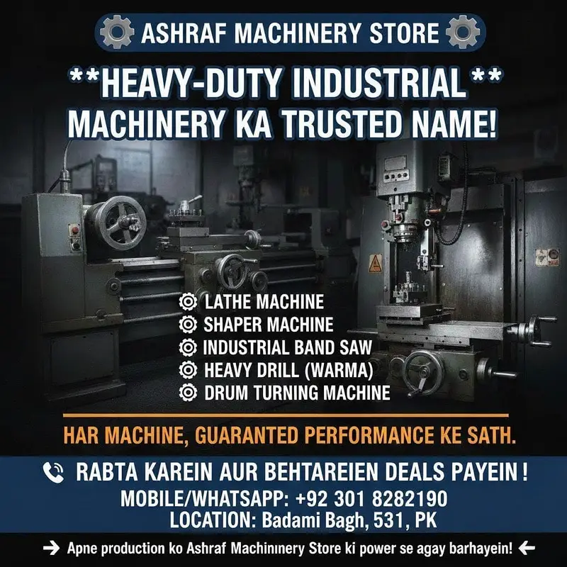 “Industrial Lathe, Shaper, Milling & Drum Turning Machines | Best Rate