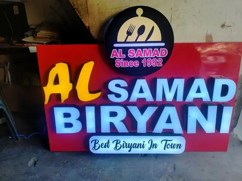 Panaflex SignBoard | 3D LOGO | 3D Signage | Sign Board | Acrylic Sign
