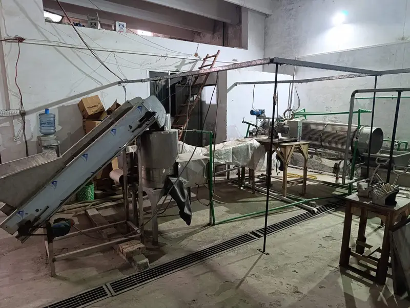 French Fries Production Line (Automatic-200Kg/hr) & Cold Storage