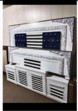 Bed/Double bed/single bed/king size bed/wooden bed/polish bed/Furnitu