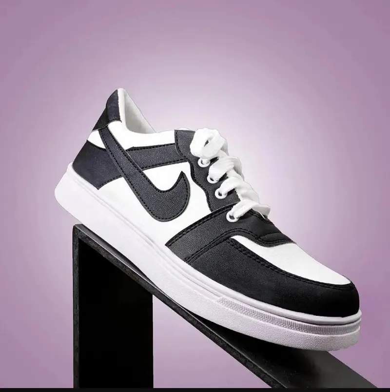 Nike Men’s Grey Walking Shoes | PVC Material | Sizes 40–45 |