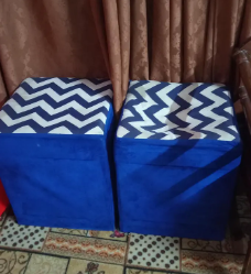 Wooden Sofa n Stools