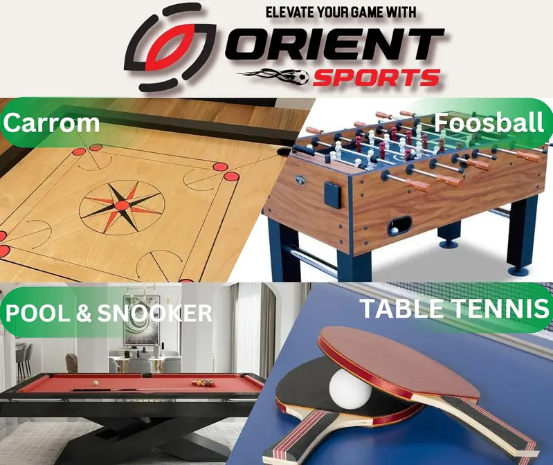 SNOOKER TABLE | CARROM BOARD | FOOSBALL | TABLE TENNIS | ALL SPORTS