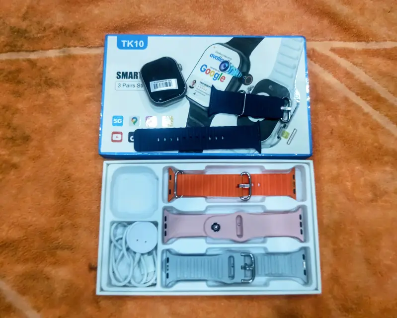 TK 10 Ultra 5G Android Smartwatch With Camera Ram 4GB Rom 64GB