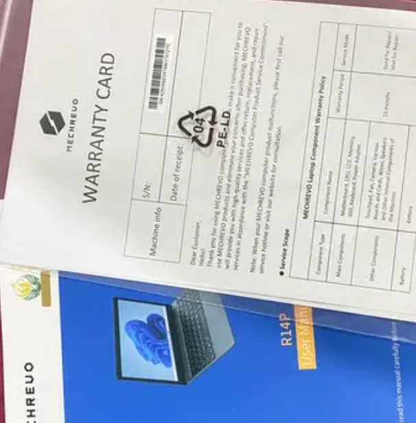 Mechrevo laptop for sale brand new box pack