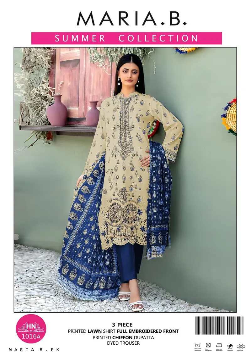 dresses / ladies suit / 3 pc embroidery unstitched dresses for sale