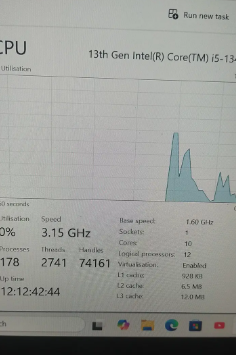 Dell Core i5 13th Gen 14" inch FHD Touchscreen LED 256GB NVMe 8GB-RAM