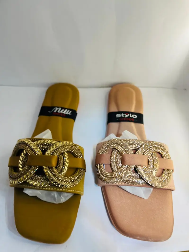 Ladies Branded Slippers – All Sizes Available | Trendy Designs | Whol