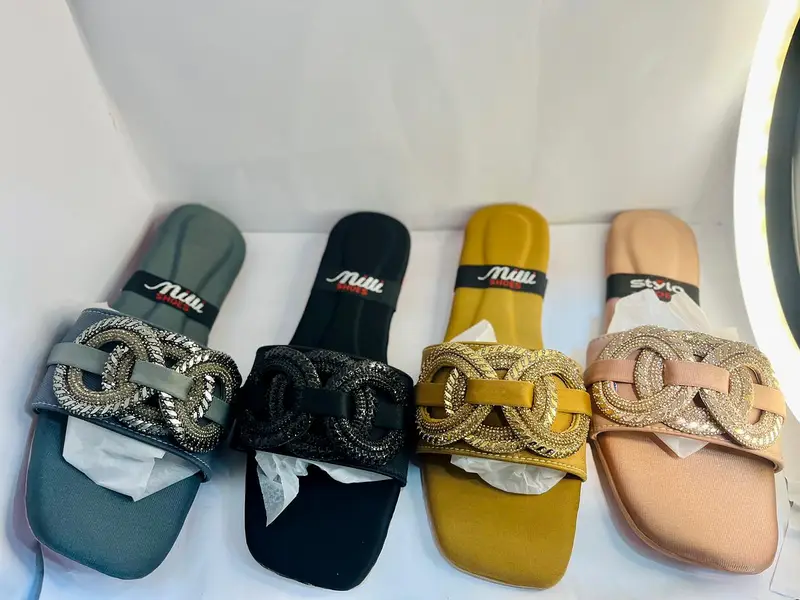 Ladies Branded Slippers – All Sizes Available | Trendy Designs | Whol