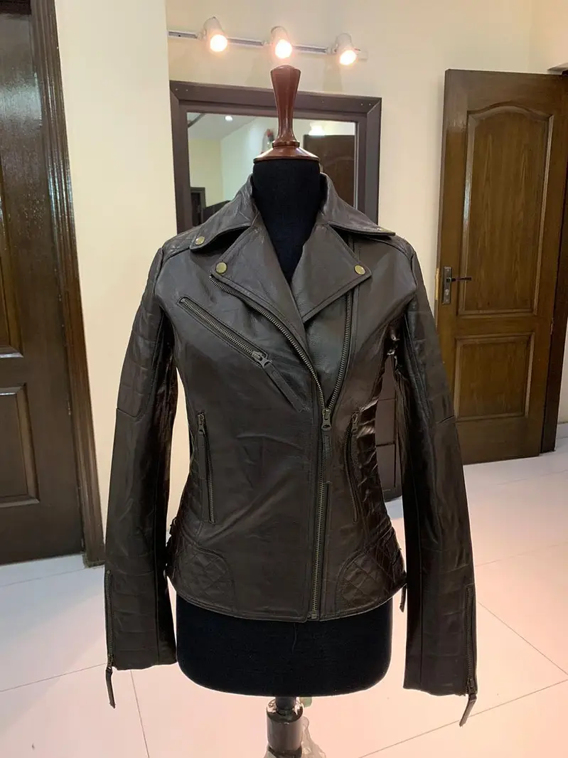 Plane leather jackets /available color/ brown / black