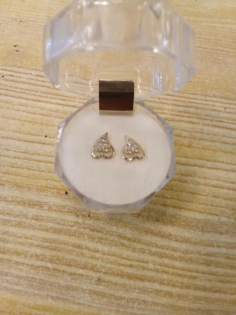 925 Silver Stylish Studs Pair