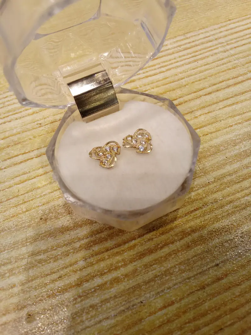 925 Silver Stylish Studs Pair