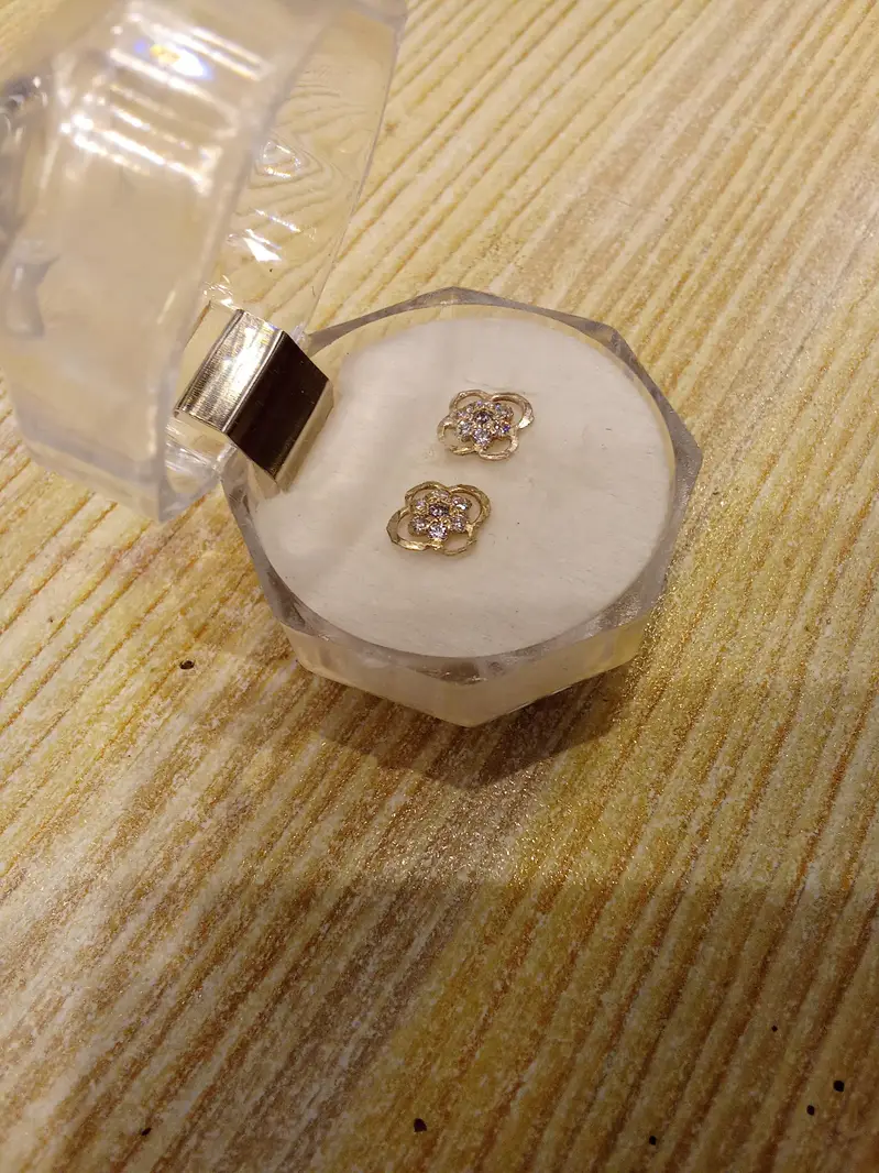 925 Silver Stylish Studs Pair