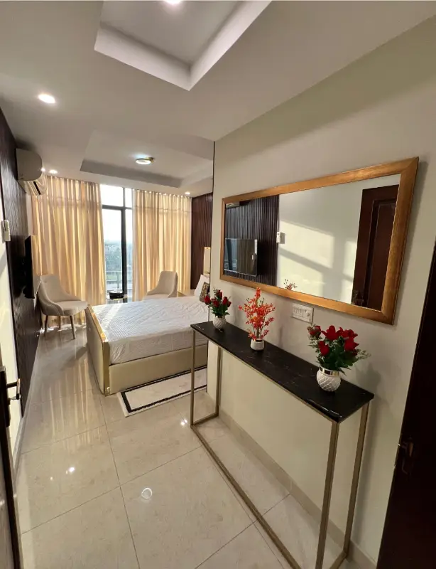 One Bed Luxurious Fully Furnished Apartment Available For Rent Prime Location, Bahria Enclave Islamabad