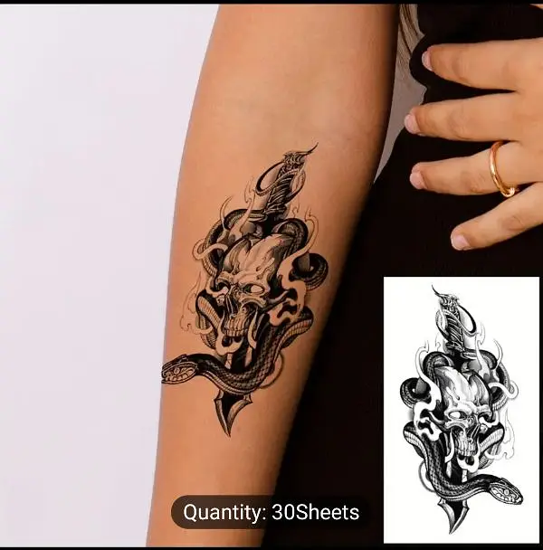 temporary Tattoo/ tattoo sticker/ tattoo shop