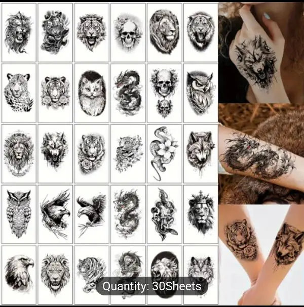 temporary Tattoo/ tattoo sticker/ tattoo shop