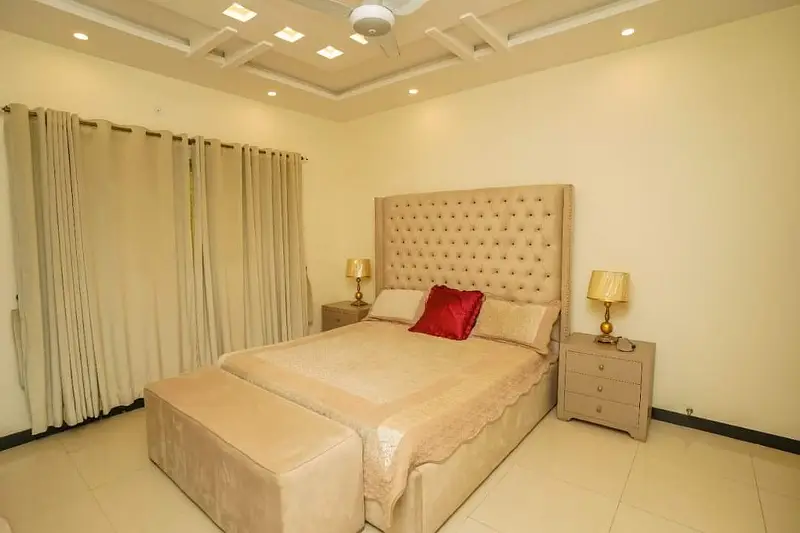 10 Marla Luxurious Furnished House Available For Rent In Phase 8 Bahria Town
