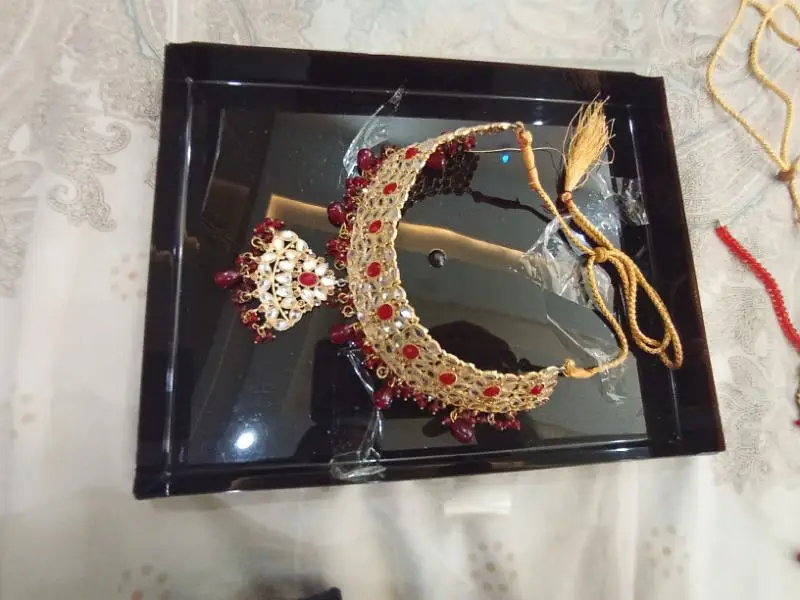 Complete Wedding Bridal Jewellery Set – Like New – Rs15,000