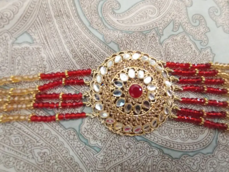 Complete Wedding Bridal Jewellery Set – Like New – Rs15,000