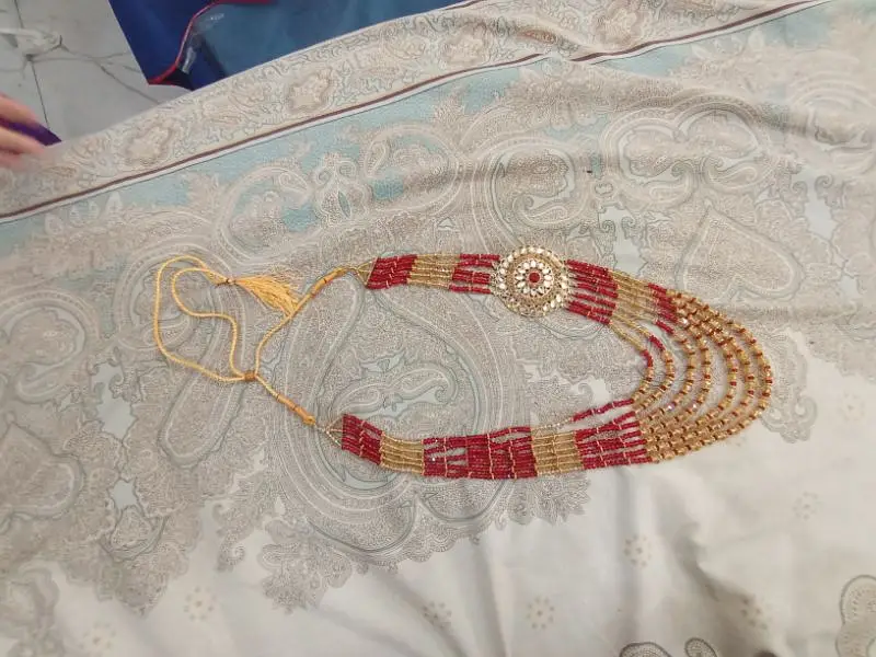 Complete Wedding Bridal Jewellery Set – Like New – Rs15,000