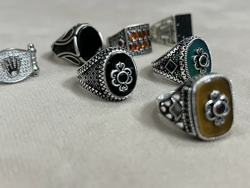 Turkish silver Rings (chandi)