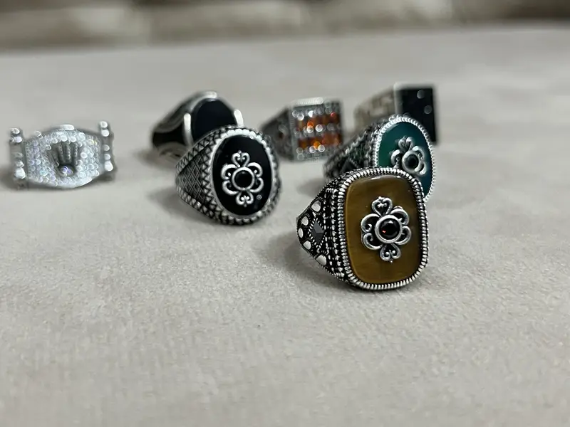 Turkish silver Rings (chandi)