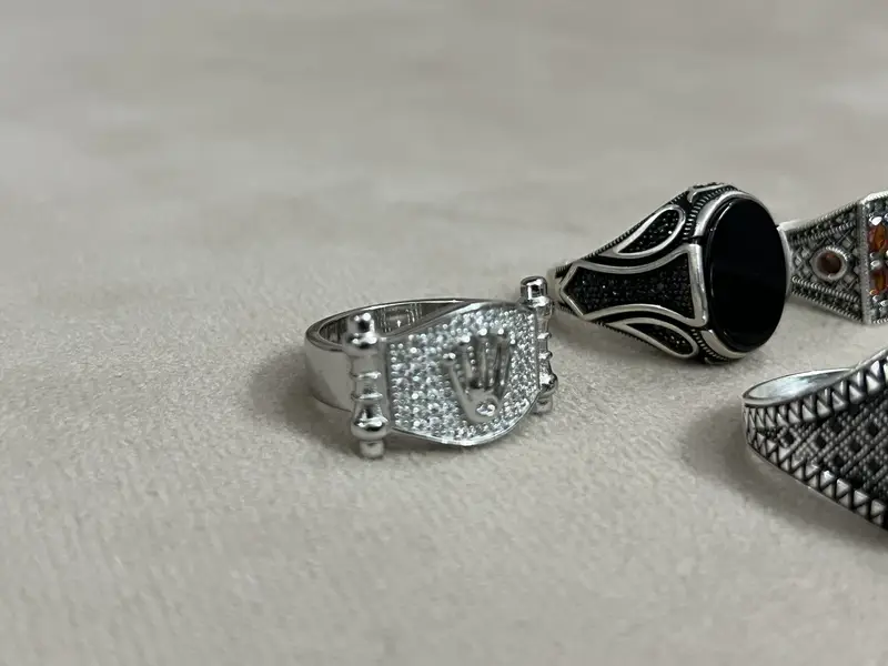 Turkish silver Rings (chandi)