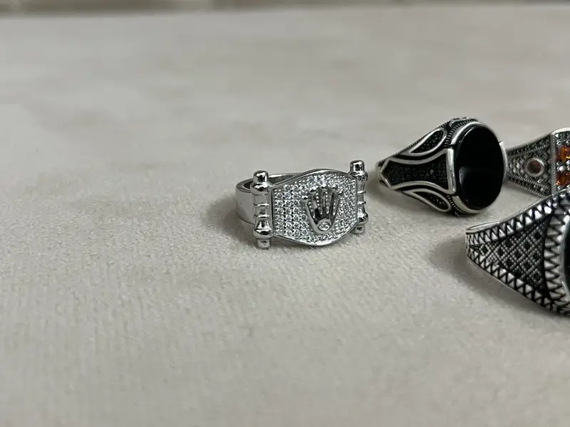 Turkish silver Rings (chandi)