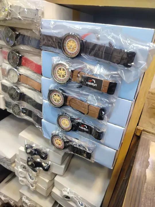 Branded Men's Roulette Watch Fashionable Colorful Quartz Watch 360 Rotating Dial Casual Fashion Silver and Black Stainless Steel Men's &Boy's Luxury Gift Watch     black chain roulette