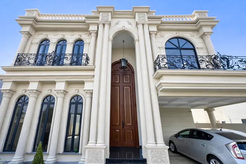 Italian Design One Kanal Newly Built Luxurious Bungalow Just Moments From Main Road