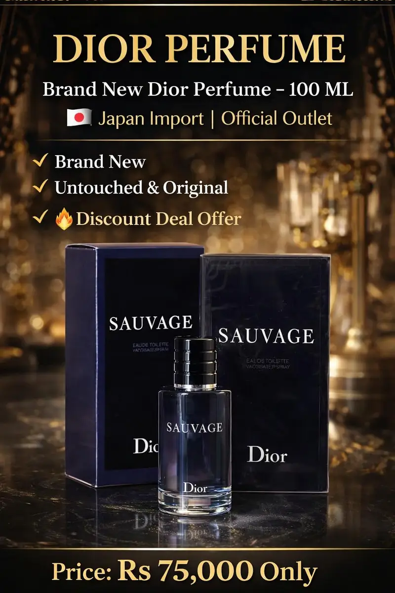 Brand New Dior Perfume 100 ML || Japan Import ||