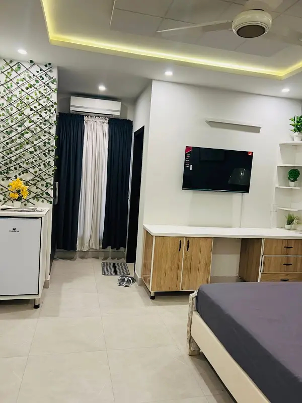 1 Bed Brand New Furnished Apartment Available For Rent In Zarkon Heights G15 Islamabad