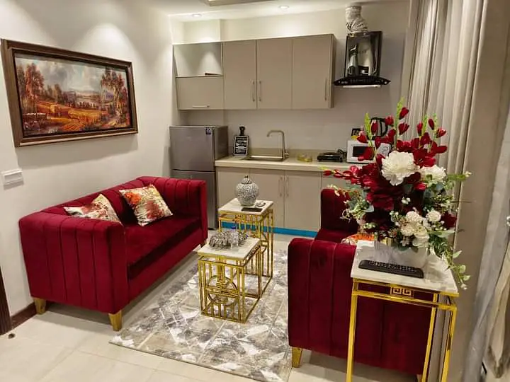 One Bed Apartment Furnished For Rent In Iqbal Block Like New Family Building