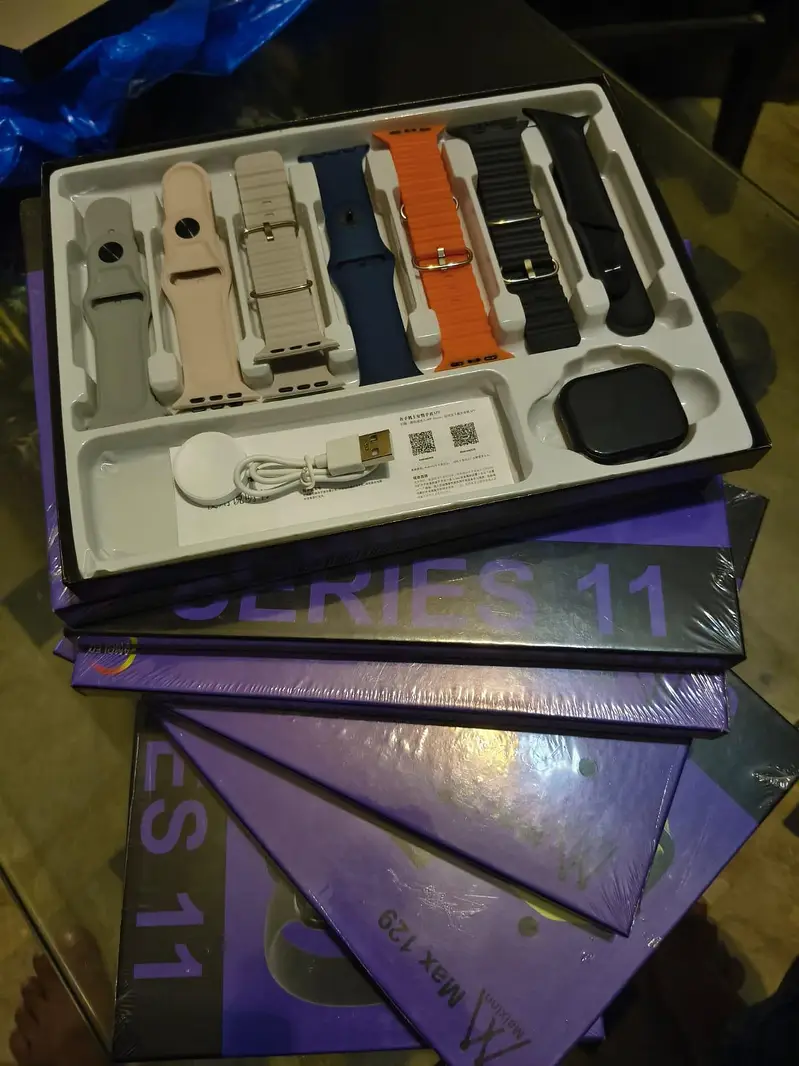 Series 11 latest Ultra Smart Watch Big 2.3” Display 10-in-1 Combo Set